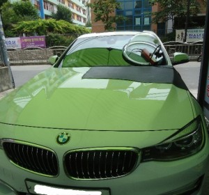 BMW 그란투리스모 3시리즈 GT 파손된 앞 유리복원